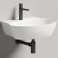 Раковина 58х45 cм Salini Alda Wall 02 140321M, мат-л: S-Stone, цвет: белый матовый