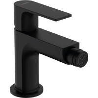 Смеситель Hansgrohe Rebris E 72211670 для биде, с донным клапаном, черный матовый