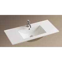 Раковина встраиваемая WeltWasser Deilbach 7506 100 10000003904, белая