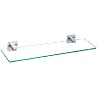 Стеклянная полка CeramaLux Quadro 61911 Хром
