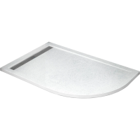 Душевой поддон из искусственного камня Cezares Tray AS 120x80 L TRAY-AS-RH-120/80-30-W-L Белый