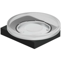 Мыльница Kludi Vela C 3198539 настенная, черный матовый