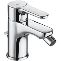 Смеситель Roca L20 5A6A09C0M для биде, с донным клапаном, хром