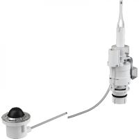 Кнопка Alcaplast MPO12 пневматического смыва на расстоянии – ножное управление, металл, монтаж: в пол