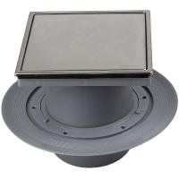 Душевой трап 94x94/50 мм Pestan Confluo Standard Plate Vertical 13702567 2 в 1 с основой под плитку