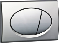 Кнопка для инсталляции AlcaPlast Alca M72 для унитаза, пластикоая, хром матовый