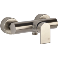 Смеситель Gessi Via Manzoni 38631#149 для душа, встраиваемый, внешние части, на 1 выход, цвет Finox