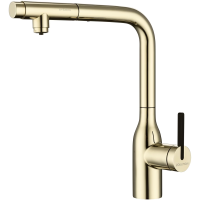 Смеситель для кухни с подключением к фильтру Paulmark Viper Vi213105-G, цвет золото