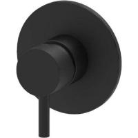 Смеситель Paffoni Light LIG011NO для душа, встраиваемый, с внутренней частью, черный матовый