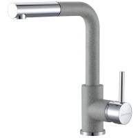 Смеситель для кухни Paulmark Kassel Ka214311-310 Серый Хром