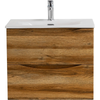 Тумба под раковину BelBagno Marino Rovere Rustico MARINO-CER-MINI-600-2C-SO-RR-P 59,6 см, подвесная, дуб Rustico