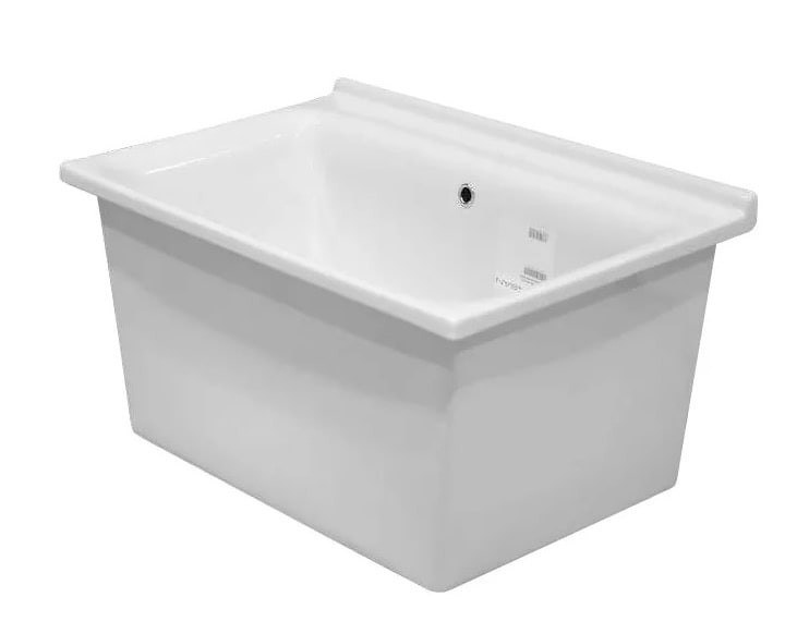 Раковина полувстраиваемая Kerasan Aquadom 60 см 29401, белая с 1 отверстием под смеситель