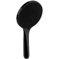 Душевая лейка Gessi Emporio 14378#299 с защитой от известкового налёта, цвет черный XL