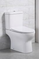 Унитаз компакт BelBagno Steam BB130CPR/SC без бачка с сиденьем Микролифт