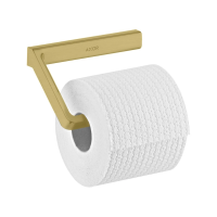 Бумагодержатель Axor Universal Softsquare 42846950 без крышки, настенный, шлифованная медь