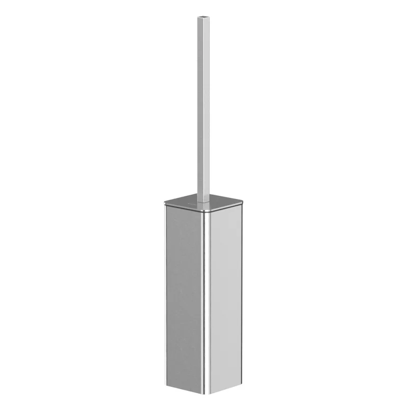 Ёршик для унитаза Whitecross Cubo CU2476NIB напольный, брашированный никель