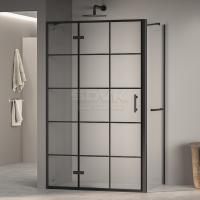 Душевой уголок RGW Passage PA-77-1B L 120×80 410877128-084L профиль черный, стекло прозрачное