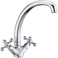 Смеситель для кухни Haiba HB4719 цвет хром