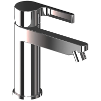 Смеситель Webert DoReMi DR840102345 для биде, с донным клапаном, нержавеющая сталь