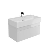 Тумба под раковину Kerama Marazzi Logica 90 подвесная с 2 ящиками белоснежный