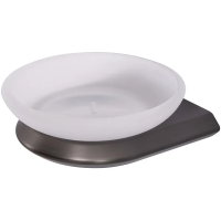 Мыльница Cezares Liner SODS-GM оружейная сталь