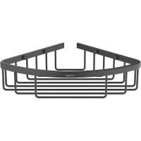 Полка корзина Aquatek AQ4906MB угловая Черная матовая