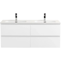 Тумба под раковину BelBagno Kraft KRAFT-1200-4C-SO-BO 120 см, подвесная, белый матовый