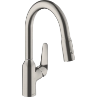Смеситель для кухни Hansgrohe Focus M42 71801800, сталь
