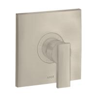 Смеситель Axor Citterio для душа, настенный, цвет: шлифованный никель