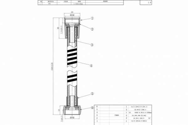 душевой шланг bravat p7233cp-rus