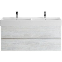 Тумба под раковину Cezares Molveno 46 120 MOLVENO 46-120-2C-SO-2-LB подвесная Legno Bianco