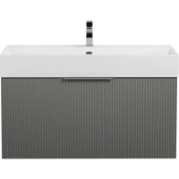 Тумба под раковину Cezares Premium 90 55444 подвесная Grigio nuvola
