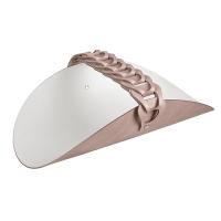 Корзина Colombo Design Adj открытая для СПА Riviera 48x28 см, пепельная роза|устричный