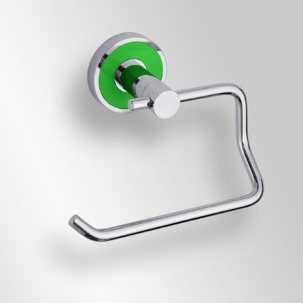 Держатель туалетной бумаги Bemeta TREND-I 104112048a хром,зеленый
