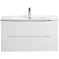 Тумба под раковину BelBagno Marino Bianco Opaco MARINO-CER-N-800-2C-SO-BO-P 79,6 см, подвесная, белый матовый