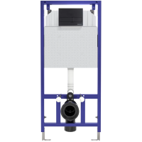 Инсталляция Berges Novum 040215 для унитаза с черной клавишей смыва