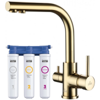 Смеситель для кухни с фильтром Paulmark Essen Es213011-G + H851P00