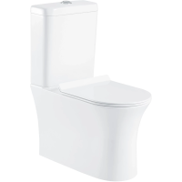 Чаша напольного безободкового унитаза BelBagno Ancona BB1224CPR-P