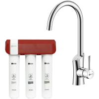 Смеситель для кухни Lemark Comfort LM3072C086 хром, с фильтром Optima