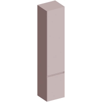 Пенал Kerama Marazzi Cubo CUB.165Rh\MAL подвесной R, розовый матовый