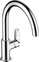 Смеситель для кухни Hansgrohe Vernis Blend M35 71870000, хром