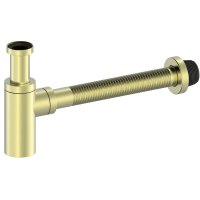 Сифон для раковины Wonzon & Woghand WW-88SS101-BG 1 1/4"-32, золотой матовый