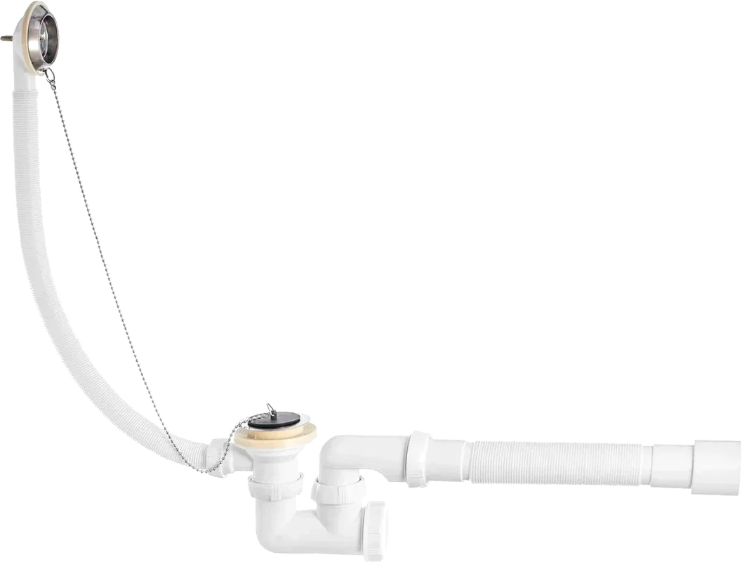 Слив-перелив для ванны Wirquin 30718061 40 мм, хром