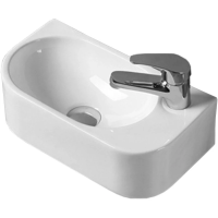 Раковина Vincea VBS-506R 40х21,5 см, правосторонняя, белая