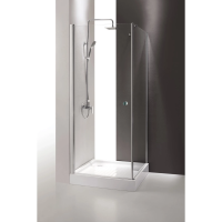 Душевой уголок Cezares Triumph 80x80 см прозрачное стекло TRIUMPH-D-A-1-80-C-Cr-L