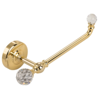 Держатель туалетной бумаги Migliore Amerida 16595 цвет золото с кристаллами Swarovski