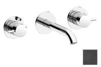 Смеситель для раковины, Almar, цвет-Absolute Black Brushed PVD