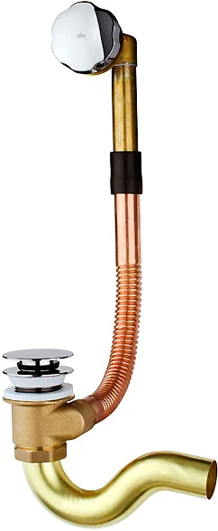 Слив-перелив Timo 8004/00 click-clack Хром