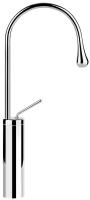 Смеситель Gessi Goccia 33608#031 для раковины на 1 отверстие, высокий, излив 17.4 см, R=90, цвет хром