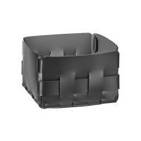 Корзинка Colombo Design Adj Mini Bottega BADJ1019-0103 19x19хh13 см, черный|серый